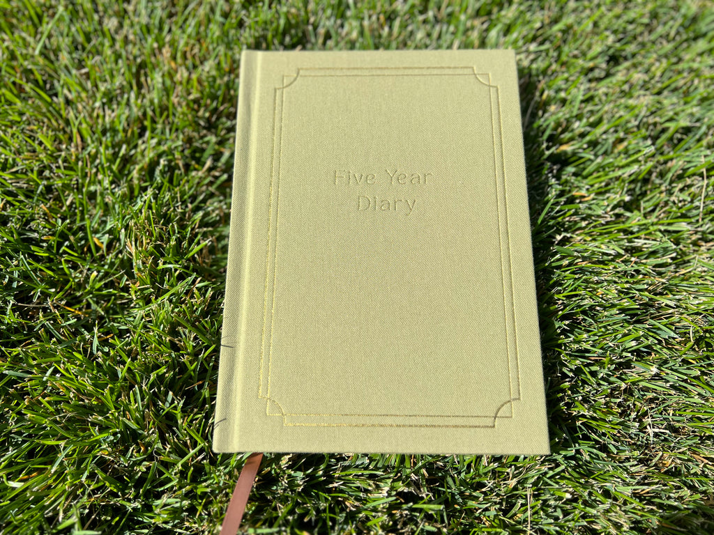 5 year journal - Green