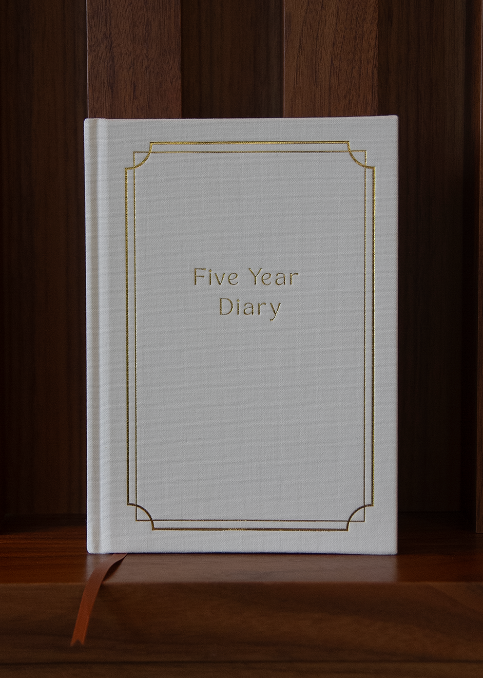 5 year journal - ivory