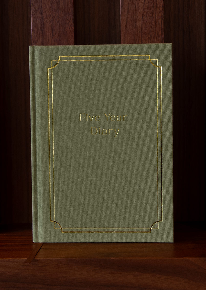 5 year journal - Green