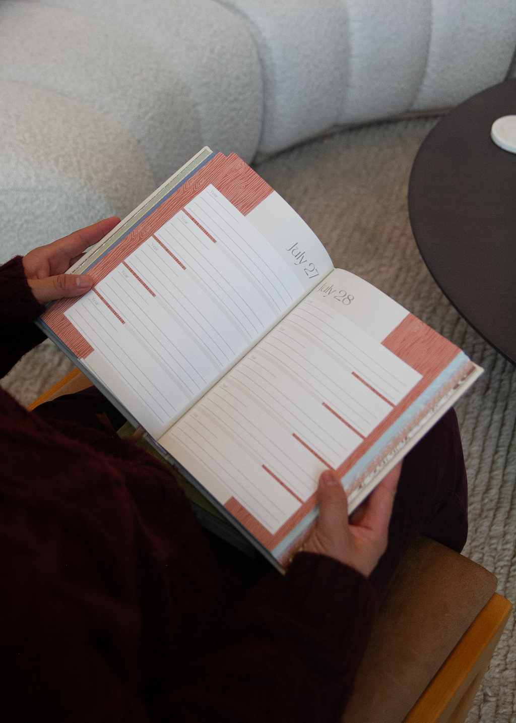 5 year journal - ivory