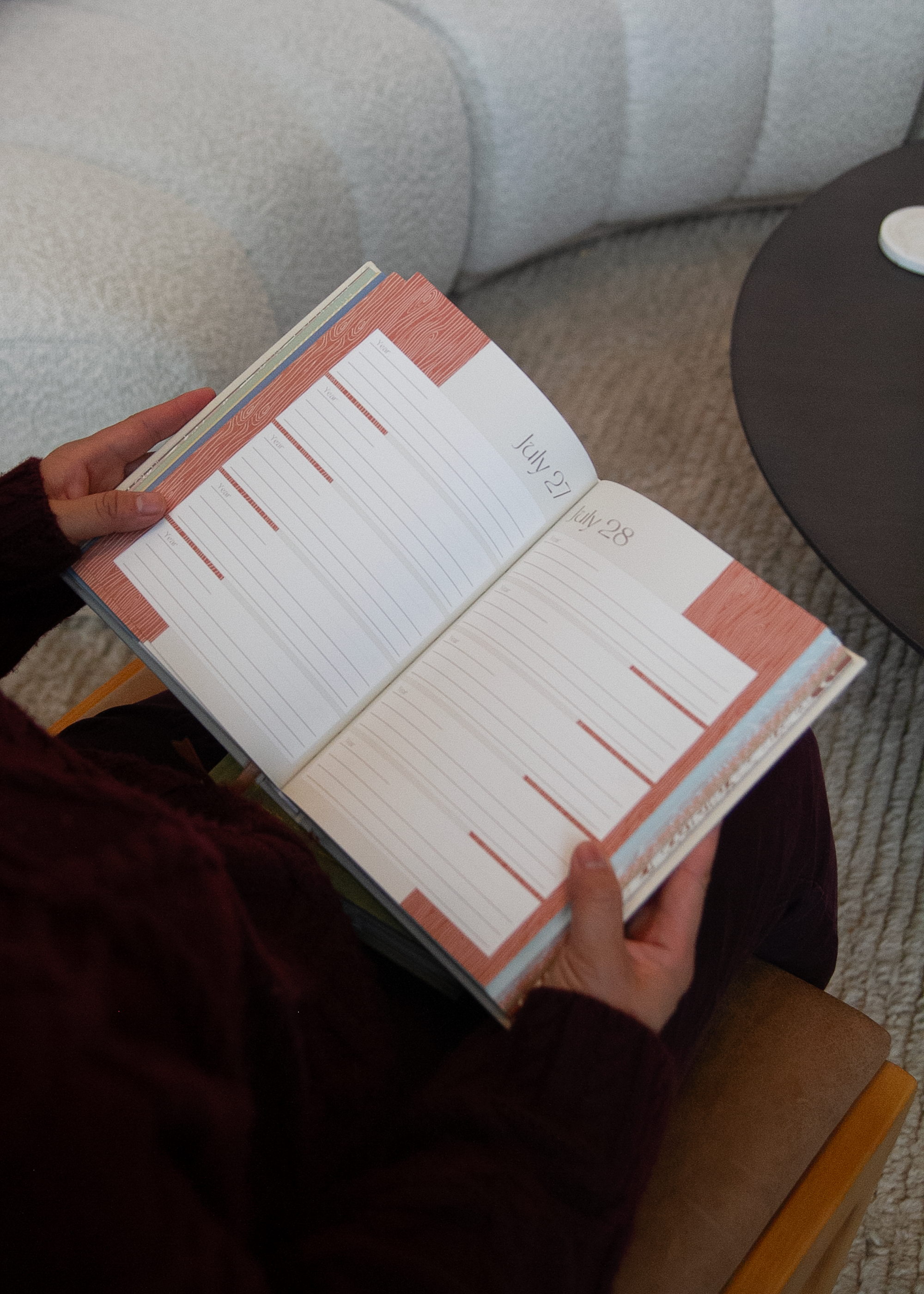 5 year journal - ivory